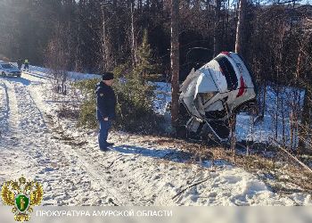 Проверку по факту смертельного ДТП с переворотом на севере Приамурья начала прокуратуру Проверку по факту смертельного ДТП с переворотом на севере Приамурья начала прокуратуру