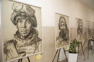 В Следственном комитете России состоялось торжественное открытие передвижной художественной выставки «Уголь Донбасса. Лица Победы».