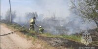 Под Астраханью в горящем доме погибла 88-летняя женщина