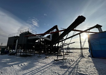 Благовещенская компания установила дробильно-сортировочный комплекс в Чите