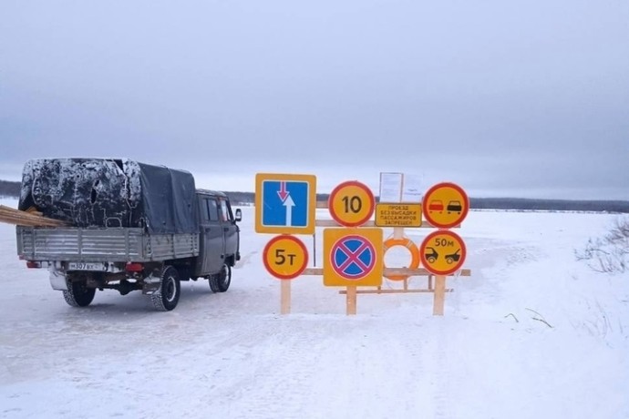 В Лешуконском округе открыты ледовые переправы