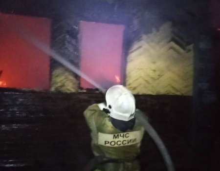 В селе Башкирии сгорел частный дом, есть погибший и пострадавшая
