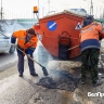 Ямочный ремонт дорог в Белгороде ведут в круглосуточном режиме