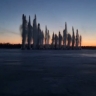 На Белой в Уфе сняли на видео взрыв льда
