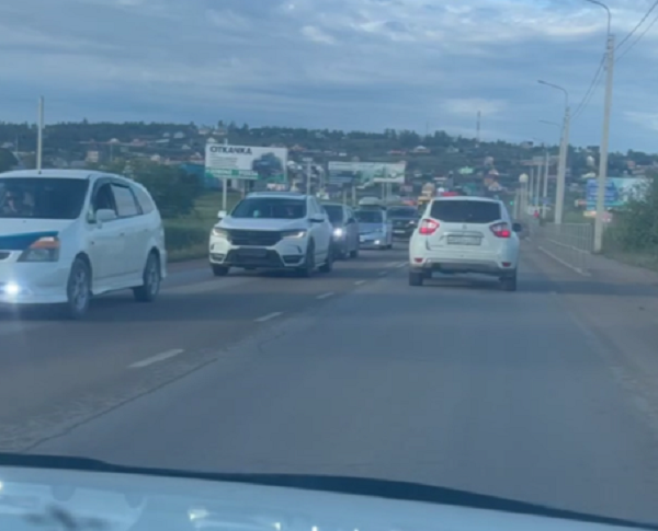 В Бурятии жители пригородного района пришли в ужас от пробок