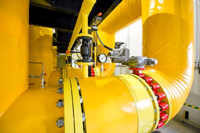 На севере столицы появился современный газорегуляторный пункт