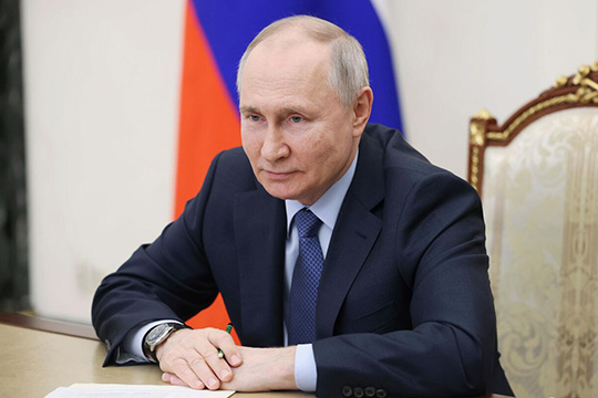 Владимир Путин поздравил Александра Лукашенко с Днём единения народов России и Белоруссии