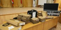 Дмитрий Медведев побывал на испытаниях новой военной техники на полигоне в Астраханской области