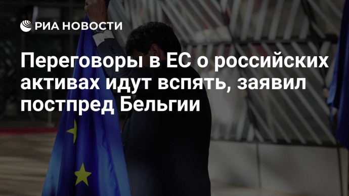 Переговоры в ЕС о российских активах идут вспять, заявил постпред Бельгии Переговоры в ЕС о российских активах идут вспять, заявил постпред Бельгии