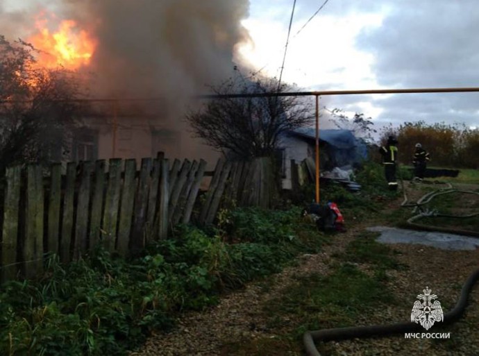 За сутки в Тульской области потушили два пожара