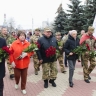 В Саранске в День народного единства возложили цветы к памятнику Навеки с Россией