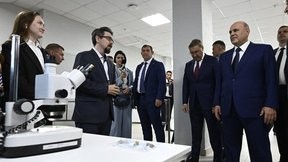 Михаил Мишустин посетил Омский государственный университет имени Ф.М.Достоевского