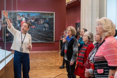 Выставку «Образ Москвы в русском искусстве из коллекции Государственного Русского музея» посетили уже 200 тысяч человек