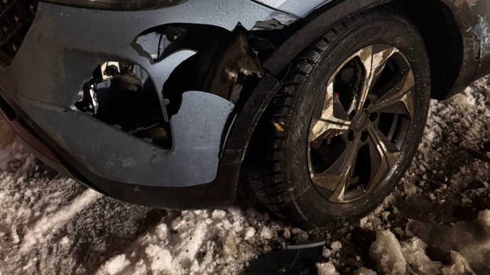 Нетрезвый лихач на иномарке разбил шесть машин в Кудрово