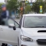 Рейд на дорогах провели силовики в Южно-Сахалинске