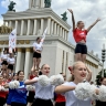 Спортивное шествие в честь Дня физкультурника прошло на ВДНХ