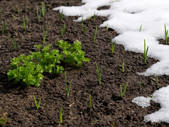 Осенние посевы, дают самый ранний весенний урожай Осенние посевы, дают самый ранний весенний урожай