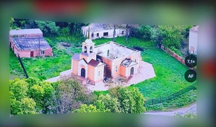 В Курской области в результате удара ВСУ повреждён храм в посёлке Тёткино
