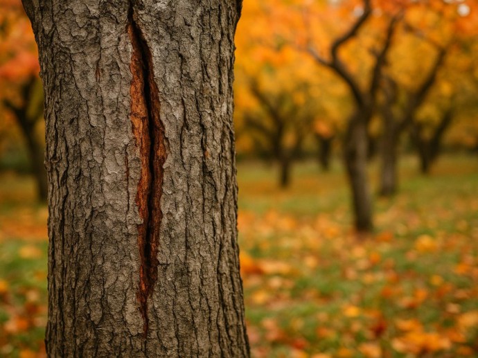 Небольшая трещина и дерево обречено: как сад теряет урожай незаметно — способы лечения