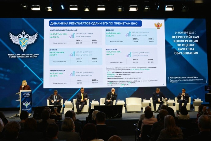 Ольга Колударова приняла участие в конференции по повышению качества образования Ольга Колударова приняла участие в конференции по повышению качества образования