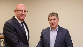 Дмитрий Чернышенко провёл рабочую встречу с губернатором Пермского края Дмитрием Махониным