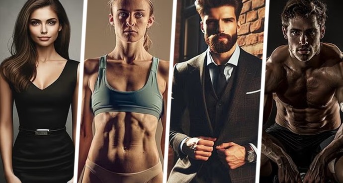 Открыто идеальное тело мужчин и женщин по мнению ИИ: как его сохранить во время отдыха в отеле на All Inclusive
