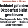 Германия — «Желтый» для Wiesn, саперы вместо фанфар