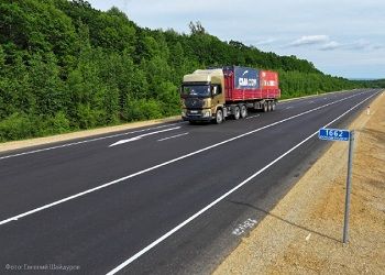 Новый асфальт уложили на федеральной трассе в Приамурье