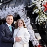 В Приамурье пара молодоженов пришла встретить ретропоезд «Победа»
