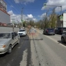Машина сбила женщину с ребёнком