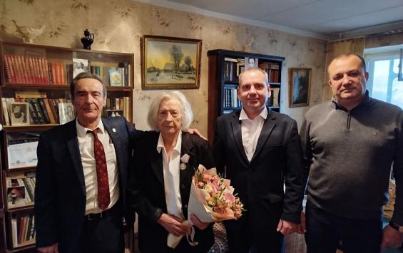 Мария Корнеева из Курска встретила 100 летний юбилей Мария Корнеева из Курска встретила 100 летний юбилей