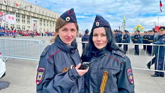 В День Победы нарушений общественного порядка в Тульской области не произошло