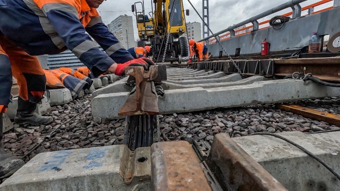 Первый этап трамвайной линии Купчино-Шушары-Славянка готов на 95%