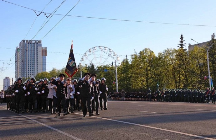 В Уфе прошла заключительная генеральная репетиция парада Победы