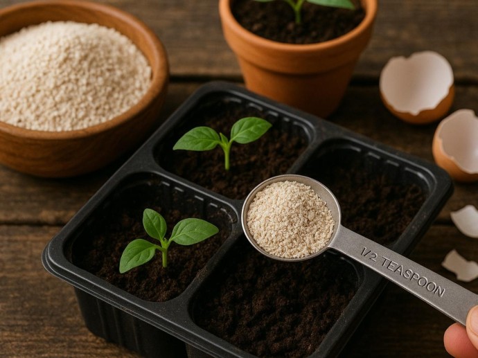 Банановая кожура в рассаде провоцирует рост грибков