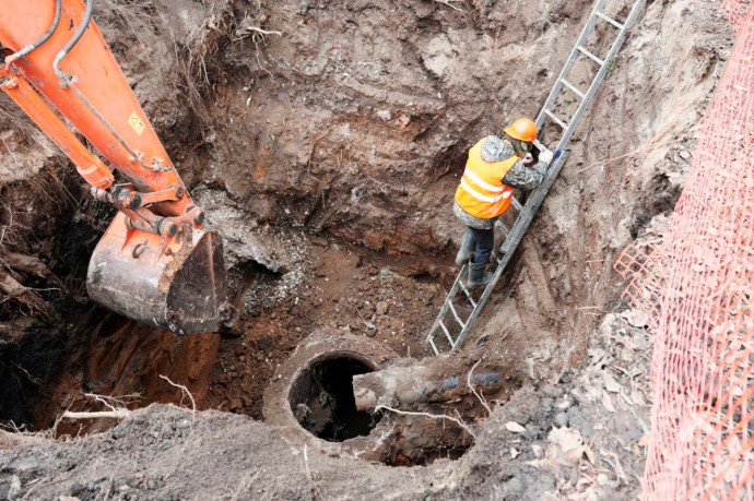 Мэр Иван Носков: В Самаре на перекрестке проспектов Кирова и Карла Маркса стартовала большая реконструкция ливневой канализации Мэр Иван Носков: В Самаре на перекрестке проспектов Кирова и Карла Маркса стартовала большая реконструкция ливневой канализации