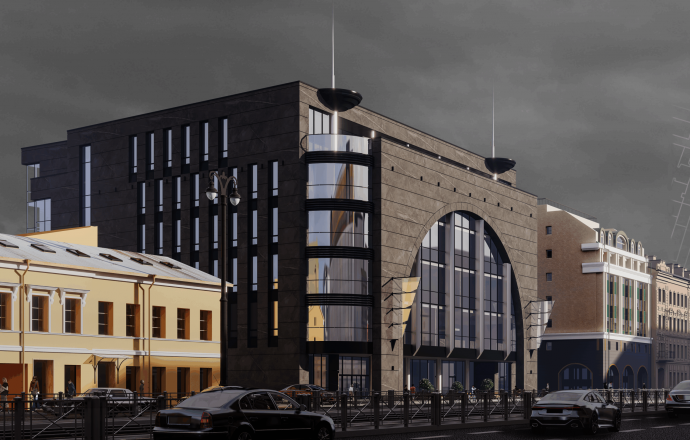 Каким будет облик въездной зоны нового терминала ВСМ в городе на Неве?