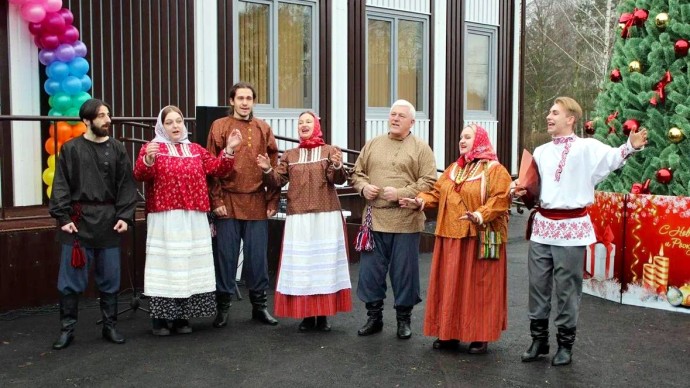 В Узловском районе открыли модульный дом культуры
