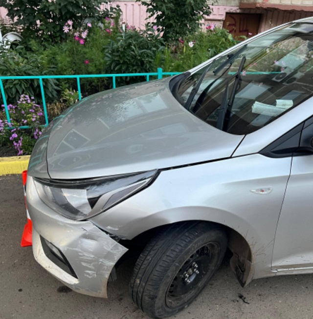 В Саранске не имевший прав водитель «Хендай Солярис» сбил 43-летнего мужчину