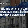 Европейские элиты полностью погрузились в русофобский угар, заявила Жданова