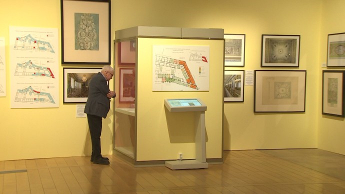 В Эрмитаже представили фрагменты плафонов, созданных по проектам Росси В Эрмитаже представили фрагменты плафонов, созданных по проектам Росси