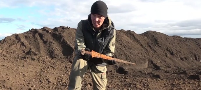В Башкирии на раскопках студенты нашли акинак