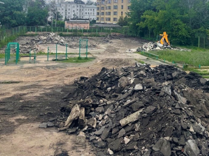 В центре Ярославля у спортивной школы построят новый стадион