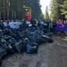 В районе Бурятии около деревни убрали сто тонн мусора