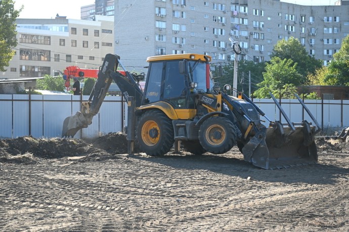 Капремонтом спортивного ядра школы №80 в Краснодаре занимается новый подрядчик