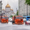 В Москве перед зимой промыли дороги и тротуары