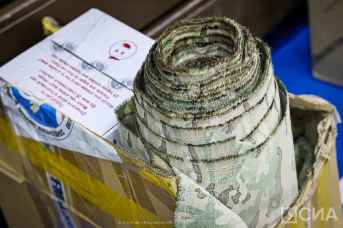 Еще более 60 кубометров гуманитарного груза готово к отправке в зону СВО из Якутии