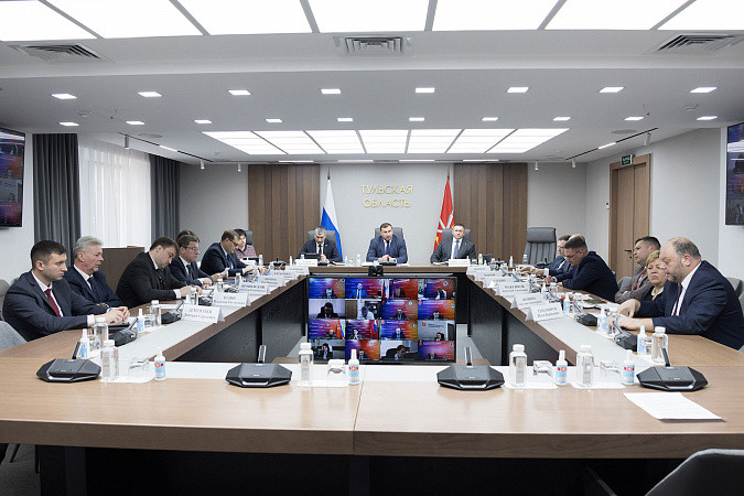 На заседании правительства Тульской области подвели итоги года по нацпроектам