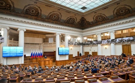 Ольга Любимова рассказала на заседании Совета законодателей Российской Федерации о мероприятиях к 80-летию Великой Победы