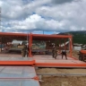 В райцентре Бурятии монтируют основание под модульную поликлинику